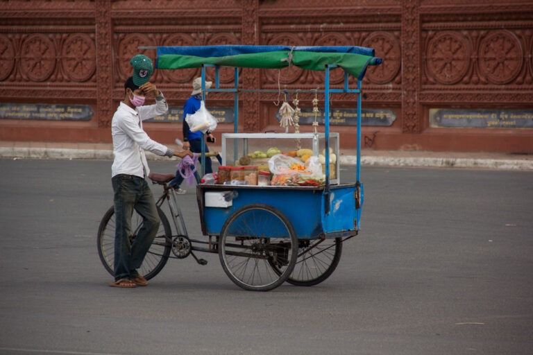 Atempause in Phnom Penh