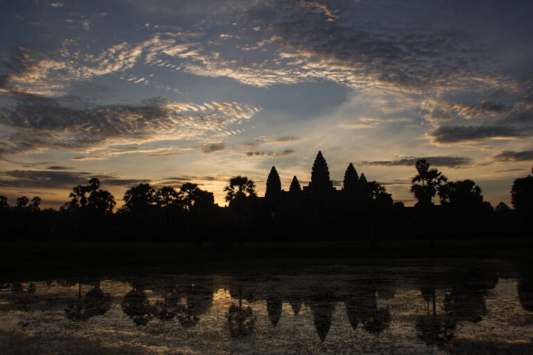 Sonnenaufgang über Angkor Wat