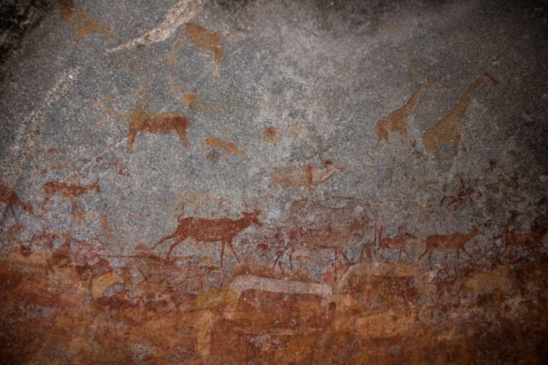 2000 Jahre alte Höhlenmalereien