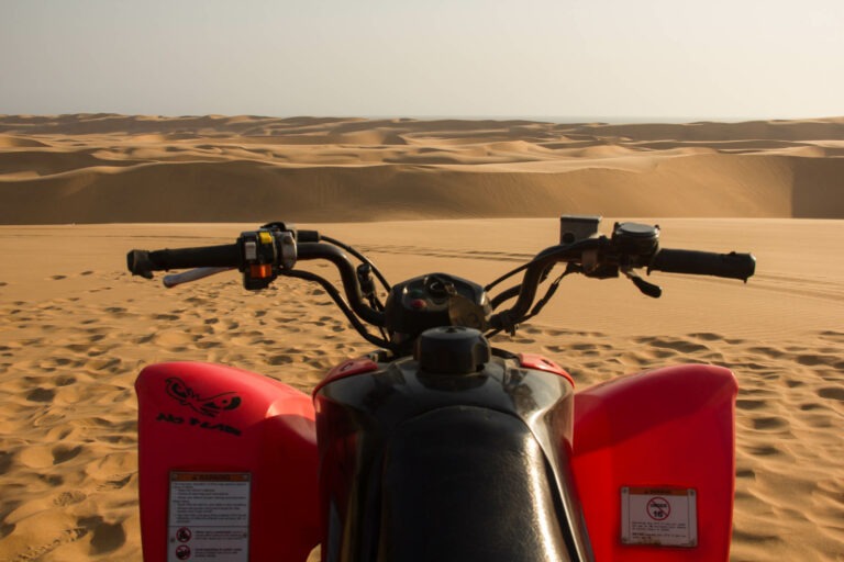 Mit Quads in die Namib