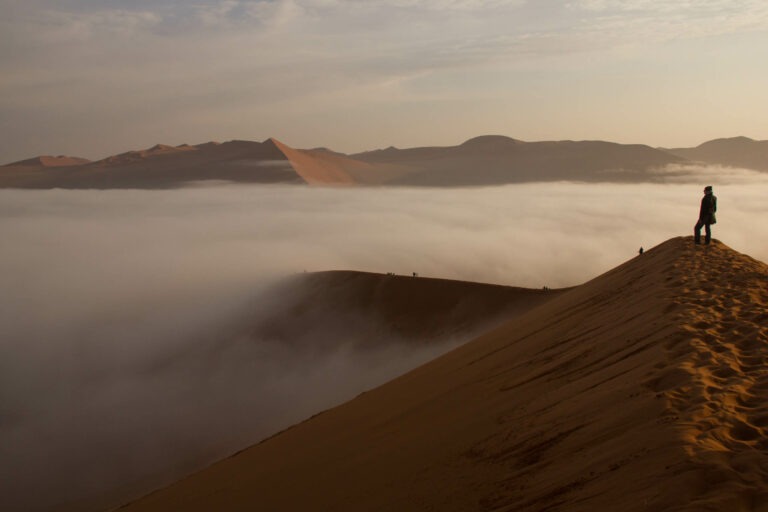 Die 170 Meter hohe Dune 45 ...