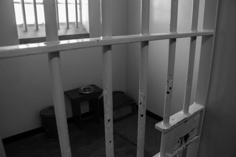 Zelle von Nelson Mandela auf Robben Island