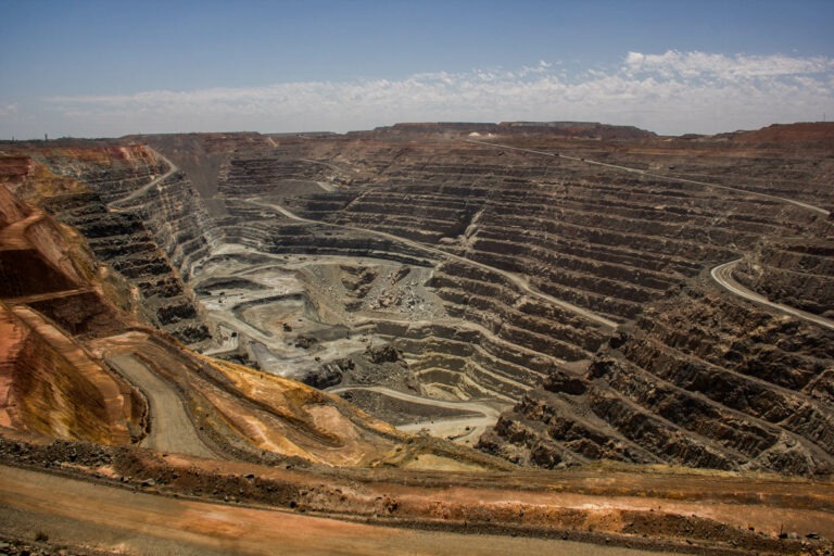 Goldbergwerk Kalgoorlie