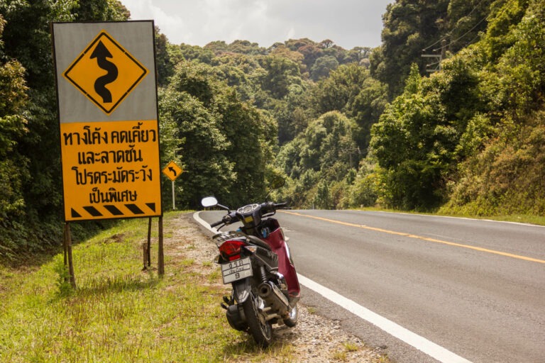 ... und tief hinab (nicht nur auf die Fahrt bezogen!)